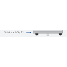 EPSON stolek s kolečky P1 (Caster Table-P1)