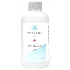 Emspoma dezinfekční gel 500 ml - čirý s pumpičkou Emspoma dezinfekční gel 500 ml - čirý s pumpičkou