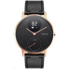 Withings Accessory Leather Wristband Rose Gold Buckle (18mm) for Steel and Steel HR (36mm) - Nude Withings Accessory Leather Wristband Rose Gold Buckle (18mm) for Steel and Steel HR (36mm) - Nude