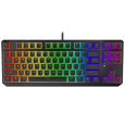 Endorfy herní klávesnice Thock TKL Pudd.Khail BL RGB /USB/ blue sw. / drátová / mechanická / US layout / černá RGB