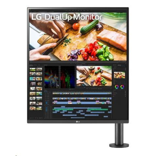 LG MT IPS LCD LED 28" 28MQ780 - NanoIPS, 2560x2880, HDMI, DP, USB-C, USB 3.0, ergonomicky stojan