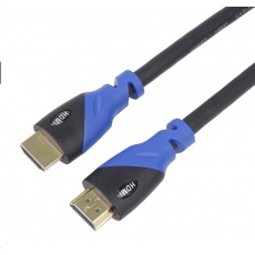 PREMIUMCORD Kabel HDMI - Ultra HDTV, 1.5m (Color, zlacené konektory)