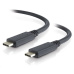 PremiumCord USB-C kabel ( USB 3.2 generation 2x2, 5A, 100W, 20Gbit/s ) černý, 0.5m