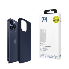 3mk ochranný kryt Silicone Case pro Apple iPhone 15 Pro Max   Dark Navy
