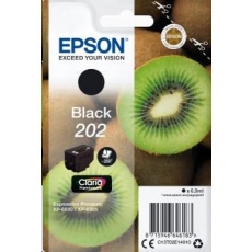 EPSON ink čer Singlepack "Kiwi" Black 202 Claria Premium Ink 6,9 ml