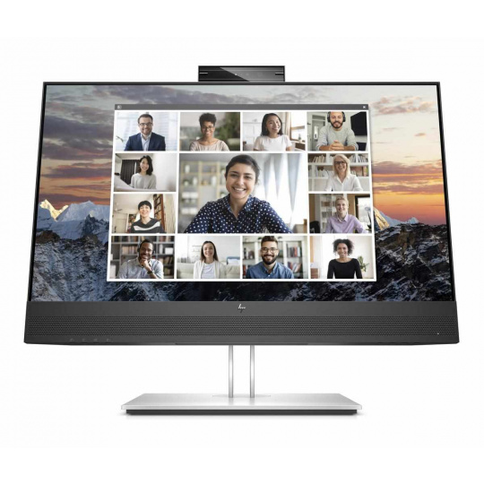 HP LCD ED E24m G4 Conferencing Monitor 23,8",1920x1080,IPS w/LED,300,1000:1, 5ms,DP 1.2,HDMI,4xUSB,USB-C,webcam, RJ45