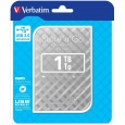 VERBATIM Externí HDD 1TB Store 'n' Go Portable Hard Drive USB 3.0, Silver GEN II