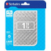 VERBATIM Externí HDD 1TB Store 'n' Go Portable Hard Drive USB 3.0, Silver GEN II