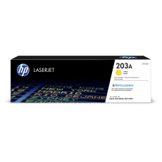 HP 203A Yellow Original LaserJet Toner Cartridge (1,300 pages)