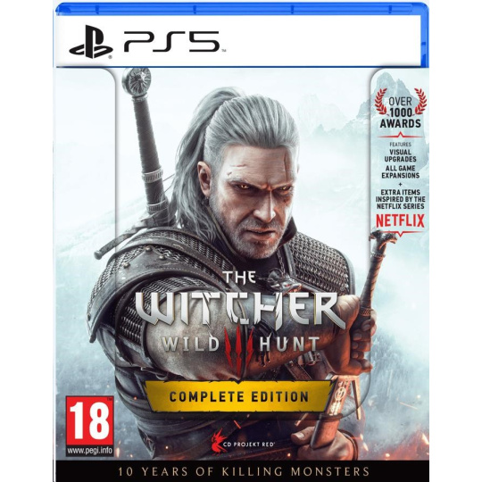PS5 hra The Witcher 3: The Wild Hunt - Complete Edition  + 10th Anniversary Steelbook PS5 hra The Witcher 3: The Wild Hunt - Complete Edition  + 10th Anniversary Steelbook