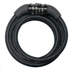 MasterLock 8143EURDPRO Spirálový kombinační zámek na kolo - 1,2m