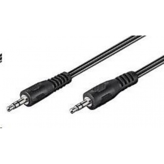 PREMIUMCORD Kabel audio 3,5mm Jack 3m (M/M, stereo)