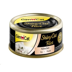 SHINY CAT filet kure ve vyvaru 70g konzerva