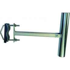 Držák antény na stožár nebo zeď, polohovatelný, galvanický zinek, délka 25cm Držák antény na stožár nebo zeď, polohovatelný, galvanický zinek, délka 25cm