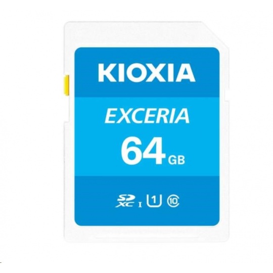 KIOXIA Exceria SD card 64GB N203, UHS-I U1 Class 10