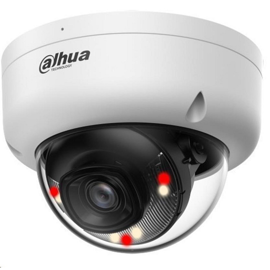 Dahua IPC-HDBW1439E1-A-IL-0280B-S6, dome, 4Mpx, f=2,8mm (95°), IR+LED 30m, detekce osob, WDR, PoE, IP67, IK08, mikrofon Dahua IPC-HDBW1439E1-A-IL-0280B-S6, dome, 4Mpx, f=2,8mm (95°), IR+LED 30m, detekce osob, WDR, PoE, IP67, IK08, mikrofon
