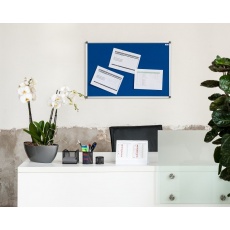 Textilní nástěnka AVELI 45x60, hliníkový rám Textilní nástěnka AVELI 45x60, hliníkový rám