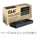 Club3D Dokovací stanice USB-C 16v1, 3xDP, 2xHDMI, 1xUSB-C, 3xUSB, 1xRJ45, 1x3.5mm, černá