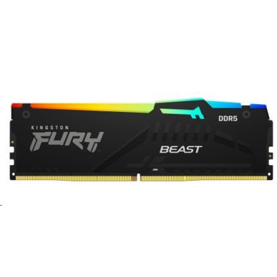 KINGSTON DIMM DDR5 32GB (Kit of 2) 5600MT/s CL36 FURY Beast RGB EXPO