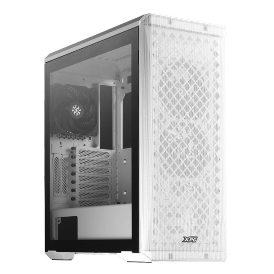 ADATA XPG case DEFENDER Mid-Tower, bez zdroje, 3x 120mm Fan, Bílá