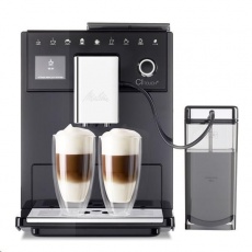 Melitta CI Touch F630-102 automatický kávovar, 1400 W, 15 bar, vestavěný mlýnek, nádoba na mléko, černý