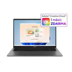 ASUS NTB Vivobook S16 (S3607VA-RP081W), i5-13420H, 16" 1920x1200, 16GB, 512GB SSD, UHD, W11 Home, Matte Gray ASUS NTB Vivobook S16 (S3607VA-RP081W), i5-13420H, 16" 1920x1200, 16GB, 512GB SSD, UHD, W11 Home, Matte Gray
