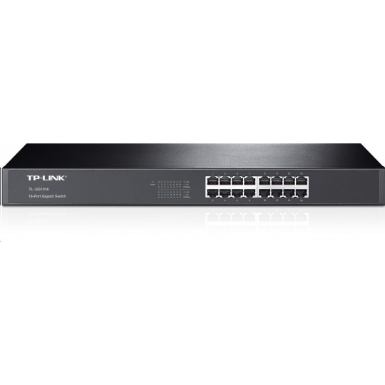 TP-Link switch TL-SG1016 (16xGbE, fanless)