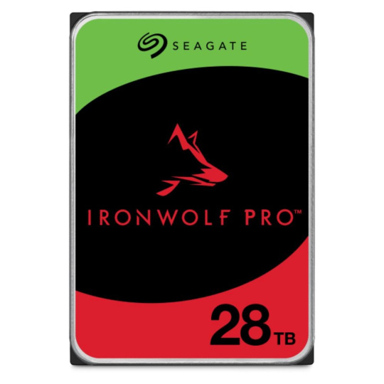 SEAGATE HDD 28TB IRONWOLF PRO (NAS), 3.5", SATAIII, 7200 RPM, Cache 512MB SEAGATE HDD 28TB IRONWOLF PRO (NAS), 3.5", SATAIII, 7200 RPM, Cache 512MB