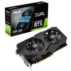 ASUS VGA NVIDIA GeForce Dual RTX 2060 EVO, RTX 2060, 12GB GDDR6, 1xDP, 2xHDMI, 1xDVI ASUS VGA NVIDIA GeForce Dual RTX 2060 EVO, RTX 2060, 12GB GDDR6, 1xDP, 2xHDMI, 1xDVI