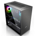 EVOLVEO M4, case mATX, 1x120mm PWM ventilátor, průhledná bočnice, černá