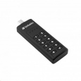 VERBATIM USB C 3.1 Drive 64 GB - Keypad Secure (R:160/W:140 MB/s) GDPR