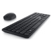 DELL Pro Wireless Keyboard and Mouse - KM5221W - US International (QWERTY) - Black