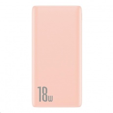 Baseus Bipow powerbanka PD + QC 10000mAh 18W, růžová Baseus Bipow powerbanka PD + QC 10000mAh 18W, růžová