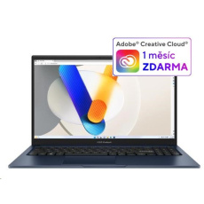 ASUS NTB Vivobook 15 (X1504VA-NJ2656W), i5-1334U, 15.6" 1920x1080, 16GB, 512GB SSD, Iris X, W11 Home, Quiet Blue ASUS NTB Vivobook 15 (X1504VA-NJ2656W), i5-1334U, 15.6" 1920x1080, 16GB, 512GB SSD, Iris X, W11 Home, Quiet Blue