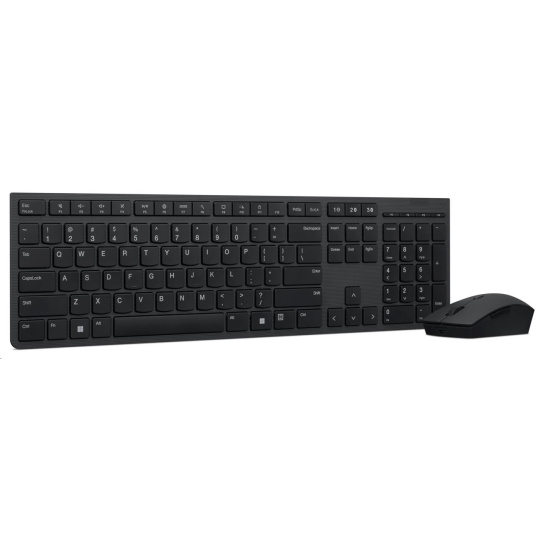 LENOVO klávesnice a myš bezdrátová Professional Wireless Rechargeable Keyboard and Mouse Combo - Czech/Slovak