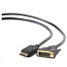 GEMBIRD Kabel DisplayPort - DVI propojovací 1,8m (M/M)