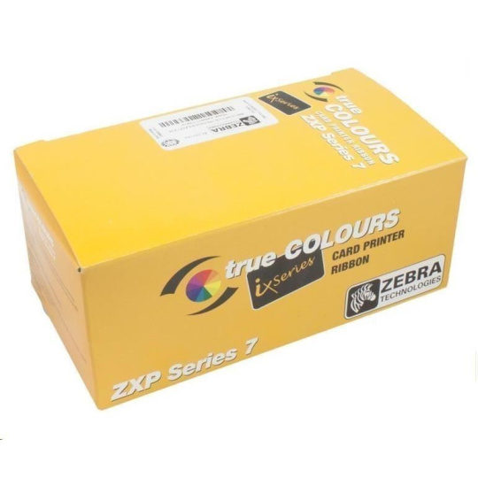 Zebra ZXP 7 Series colour ribbon