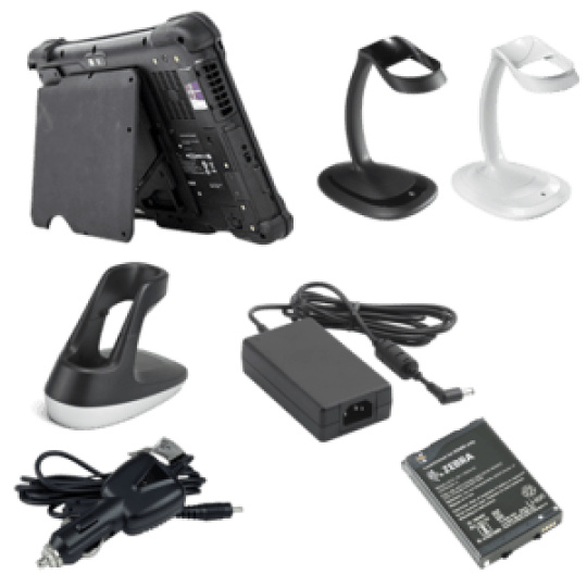 Zebra charging/transmitter cradle, ethernet,