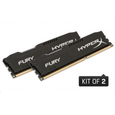 DIMM DDR3 16GB 1866MHz CL10 (Kit of 2) KINGSTON HyperX FURY Black DIMM DDR3 16GB 1866MHz CL10 (Kit of 2) KINGSTON HyperX FURY Black