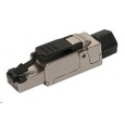 Solarix Konektor MPTL univerzální RJ45 CAT6 STP samořezný SXRJ45-6-STP-BK-SA