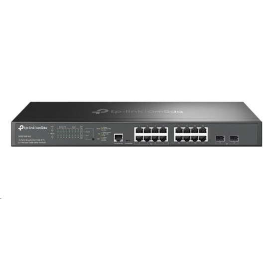 TP-Link OMADA switch SG3218XP-M2 (16x2,5GbELAN, 2xSFP+, 8xPoE+, 240W, 2xConsole)