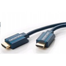 CLICTRONIC Kabel HQ HDMI 1,5m High Speed + Ethernet (v1.4) 3D, zlacené konektory, dvojité stínění, záruka 10 let