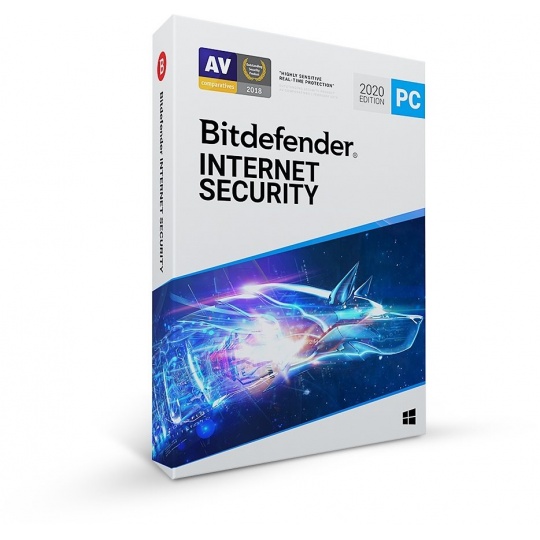 Bitdefender Internet Security - 5PC na 2 roky - elektronická licence do emailu