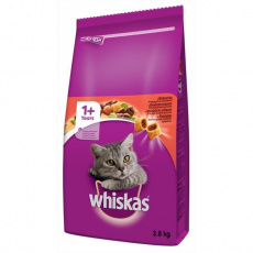 WHISKAS hovezi 3,8kg WHISKAS hovezi 3,8kg