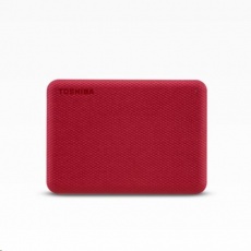 TOSHIBA HDD CANVIO ADVANCE (NEW) 4TB, 2,5", USB 3.2 Gen 1, červená / red