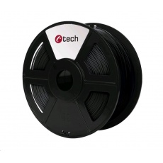 C-TECH Tisková struna (filament) PETG, 1,75mm, 1kg, černá C-TECH Tisková struna (filament) PETG, 1,75mm, 1kg, černá