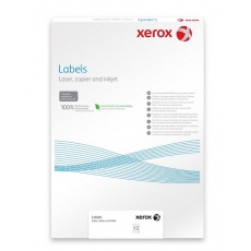 Plastový samolepicí materiál Xerox PNT Label - Clear (229g/100 listů, A3)