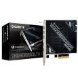 GIGABYTE rozšiřující karta Thunderbolts 5, PCIe 4.0x4, 3xMini-DP