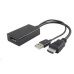 PREMIUMCORD adaptér HDMI to DisplayPort s napájením