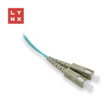LYNX duplexní patch kabel MM, OM3, SC/SC, 50/125µm, 10m LYNX duplexní patch kabel MM, OM3, SC/SC, 50/125µm, 10m
